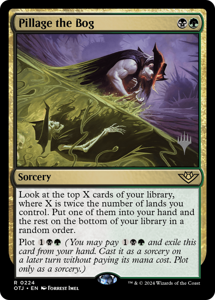 Pillage the Bog (224) Foil - Outlaws of Thunder Junction Promos