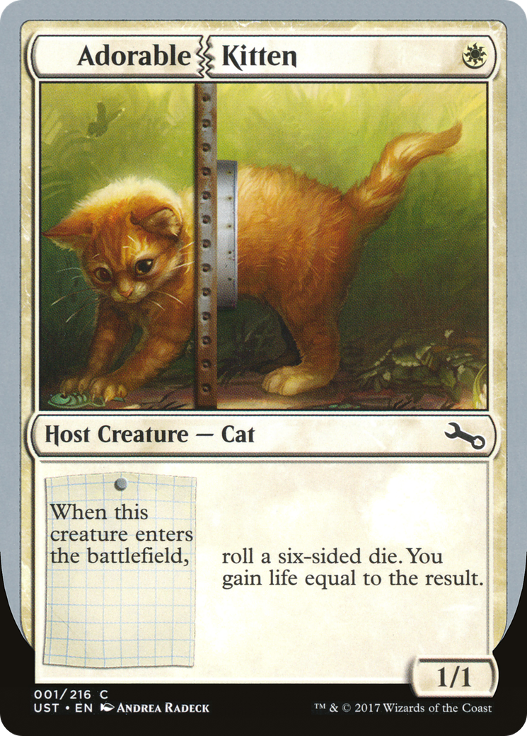 Adorable Kitten (001) Foil - Unstable