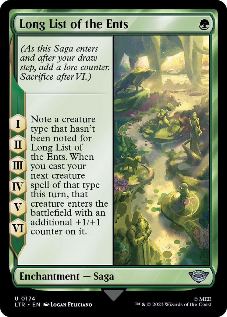 Long List of the Ents (174) - The Lord of the Rings: Tales of Middle-earth