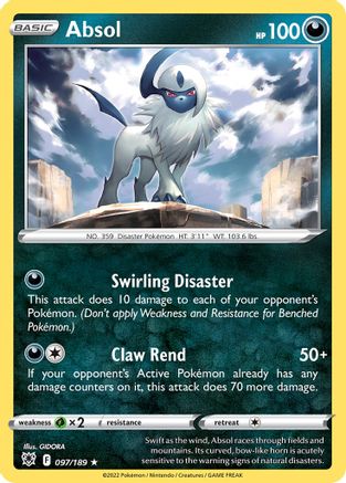 Absol - 097/189 (97) - Deck Exclusives