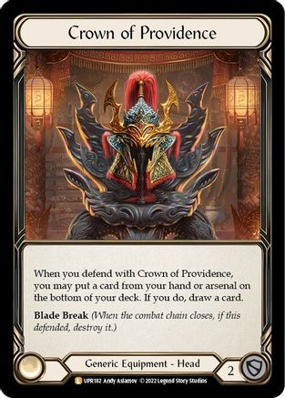 Crown of Providence (UPR182) Rainbow Foil - Uprising