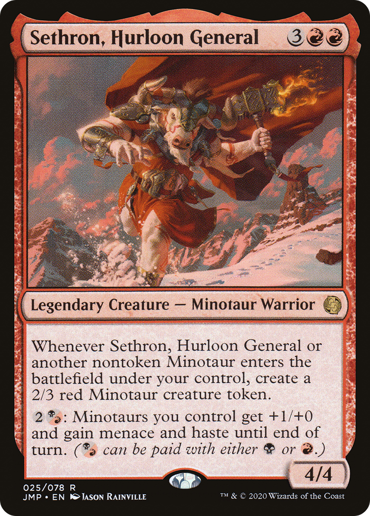 Sethron, Hurloon General (025) - Jumpstart