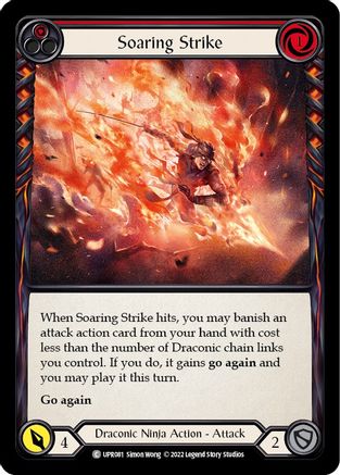 Soaring Strike (Red) (UPR081) Rainbow Foil - Uprising