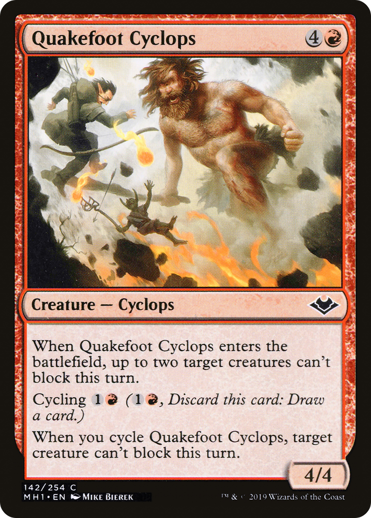 Quakefoot Cyclops (142) - Modern Horizons