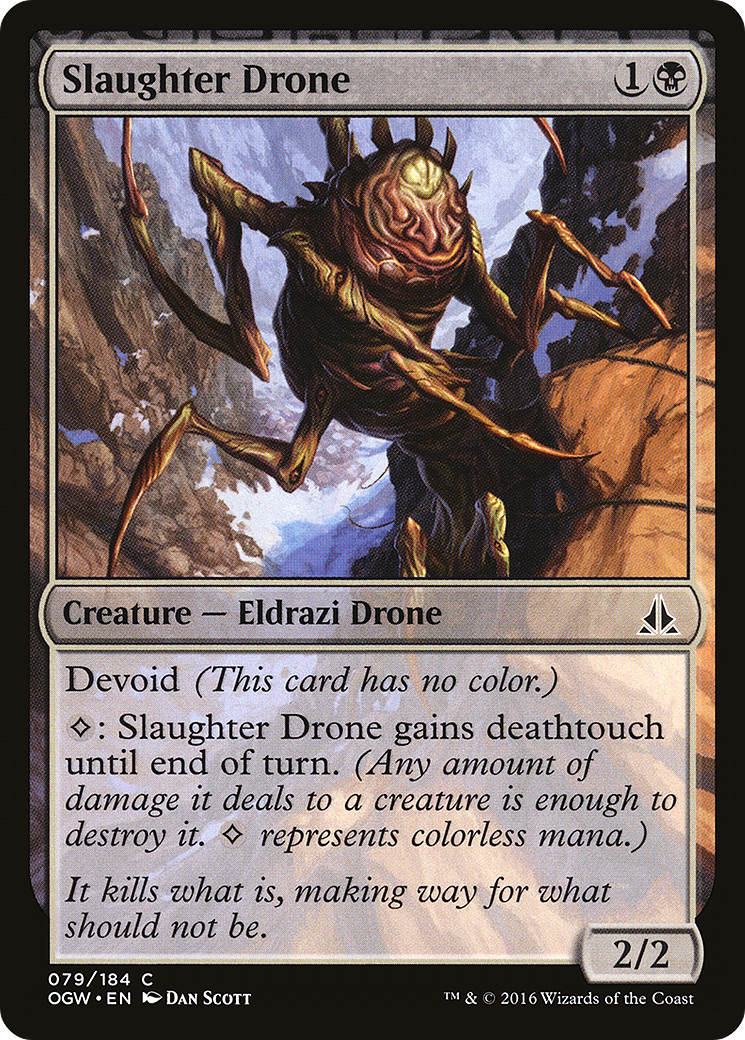Slaughter Drone (079) Foil - Oath of the Gatewatch