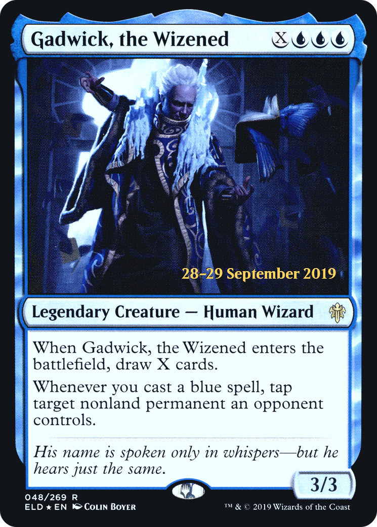 Gadwick, the Wizened (048) Foil - Throne of Eldraine Promos
