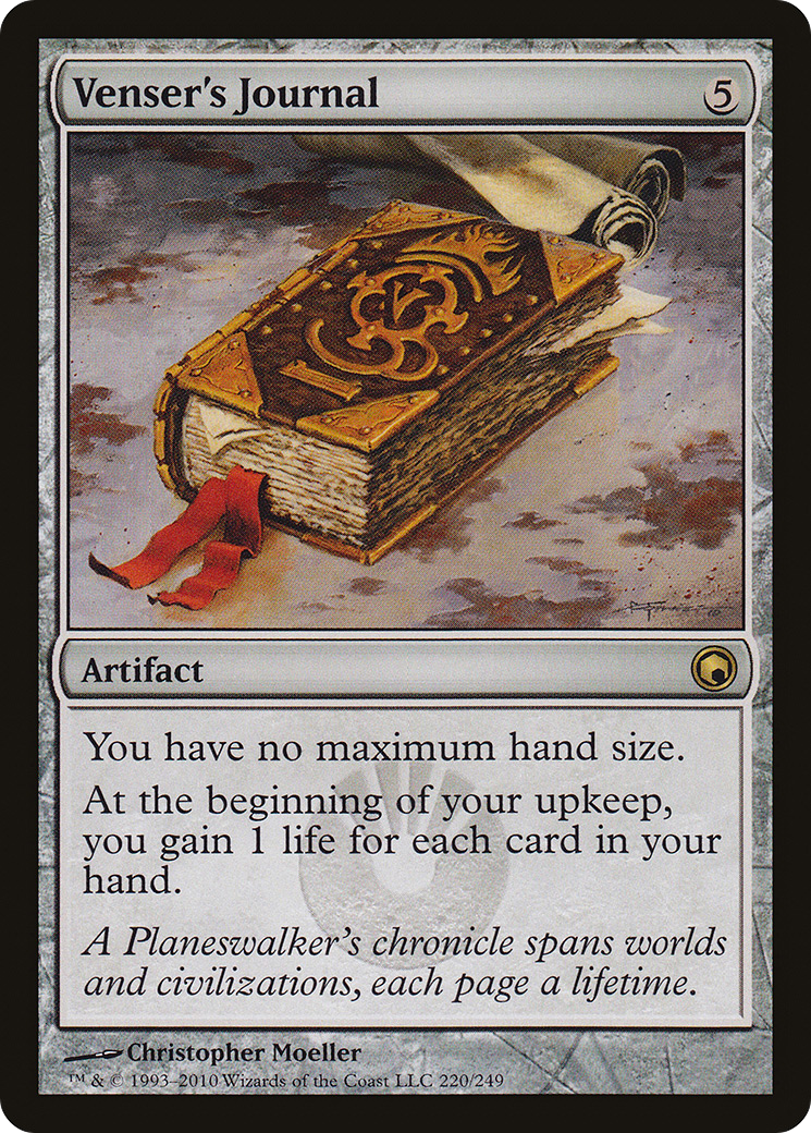 Venser's Journal (220) - Scars of Mirrodin