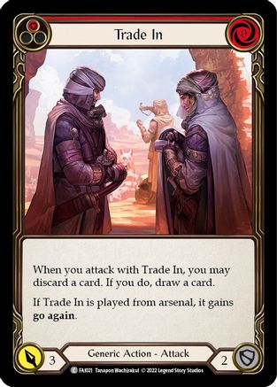 Trade In (Red) (FAI021) - Blitz Deck: Uprising - Fai
