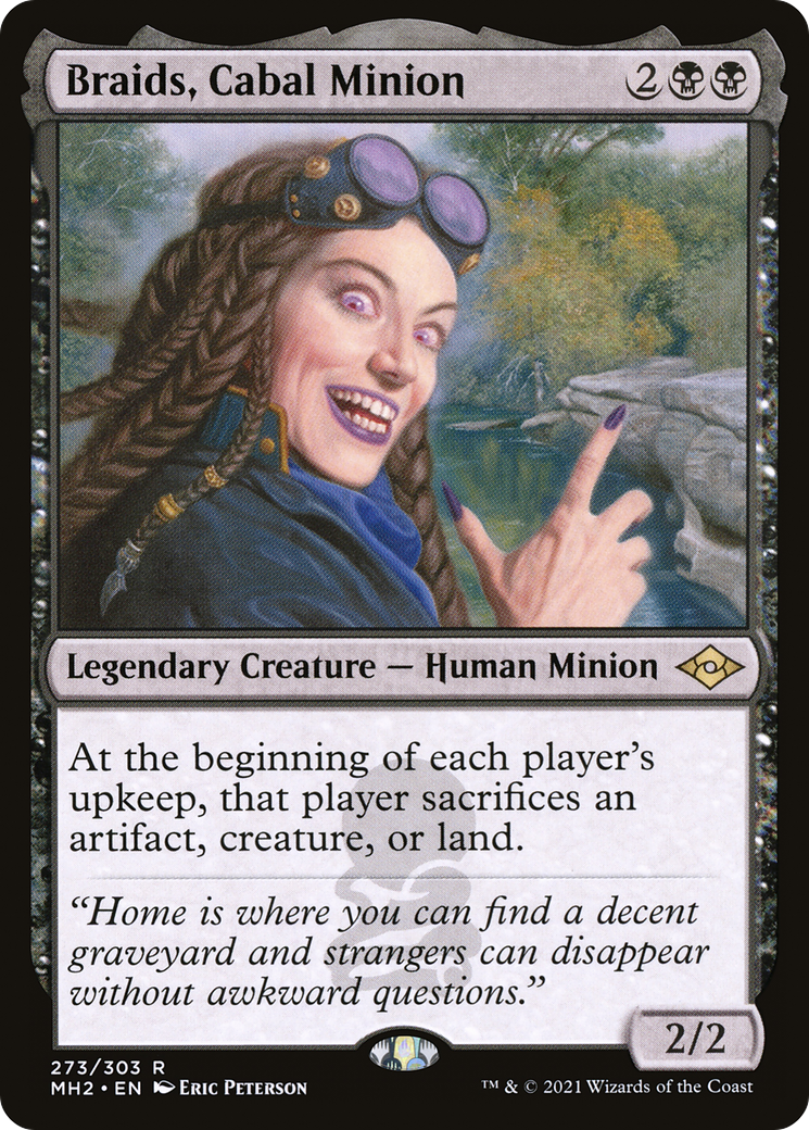 Braids, Cabal Minion (273) Foil - Modern Horizons 2