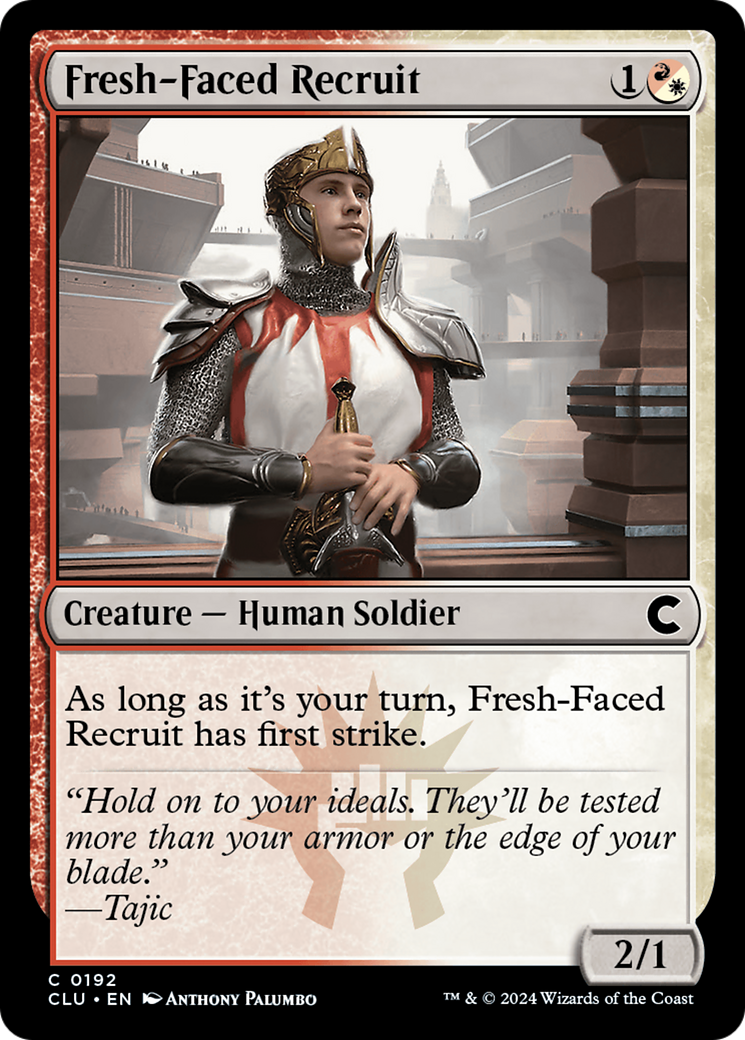 Fresh-Faced Recruit (192) - Ravnica: Clue Edition