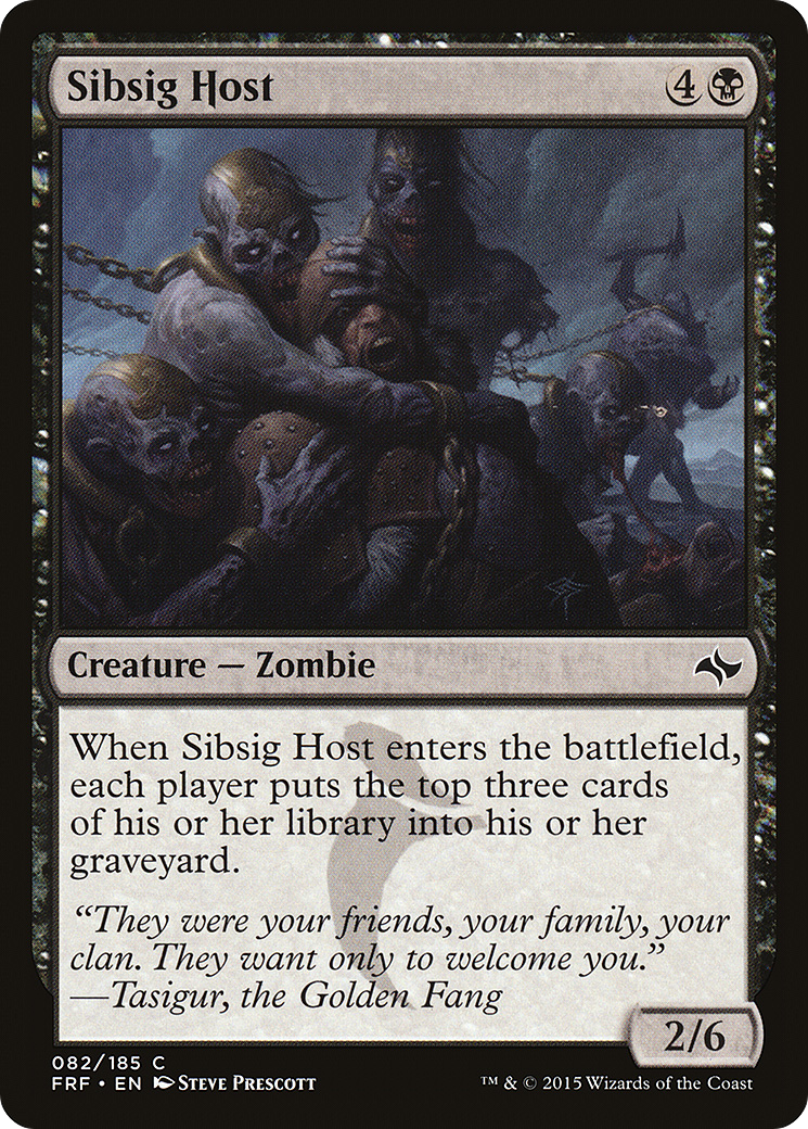 Sibsig Host (082) Foil - Fate Reforged