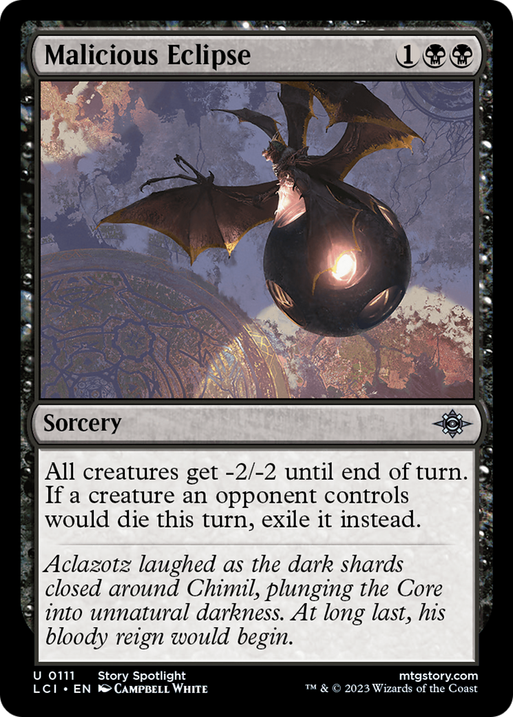 Malicious Eclipse (111) - The Lost Caverns of Ixalan