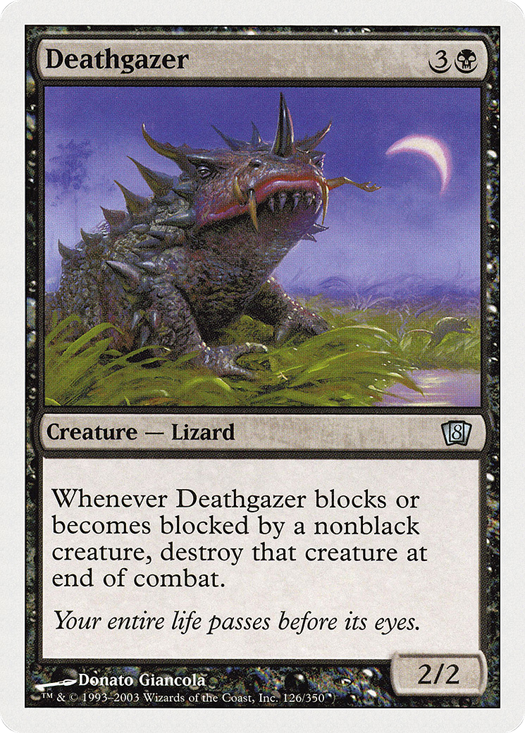 Deathgazer (126) Foil - Eighth Edition
