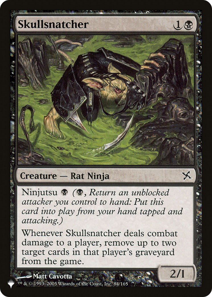 Skullsnatcher (BOK-84) - The List