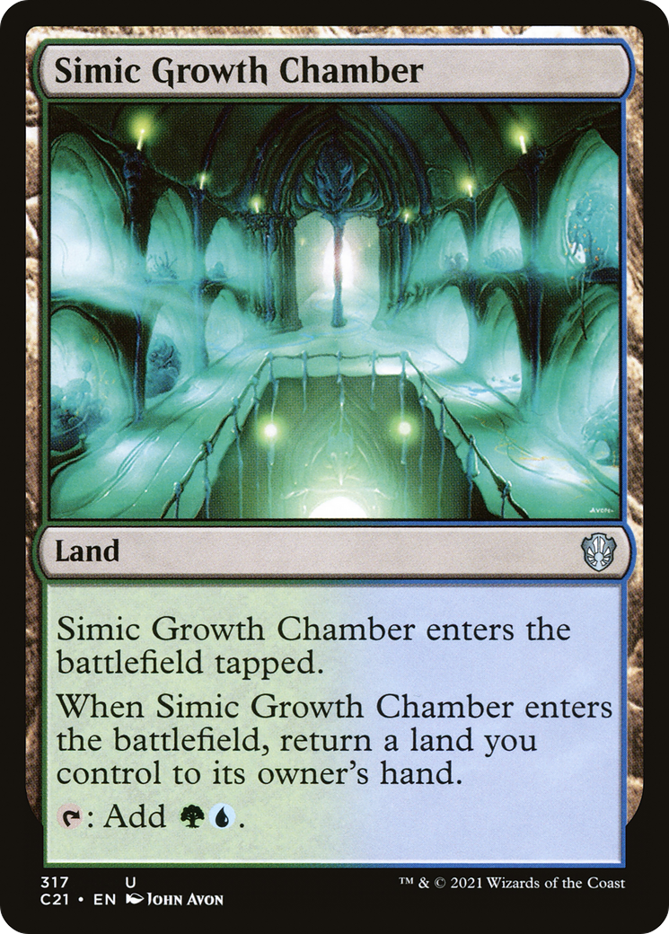 Simic Growth Chamber (317) - Commander 2021