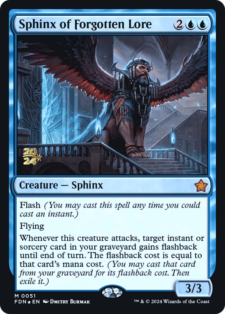 Sphinx of Forgotten Lore Foil (51S)