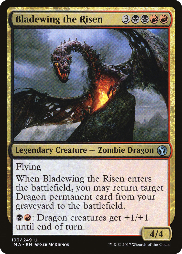 Bladewing the Risen (193) Foil - Iconic Masters