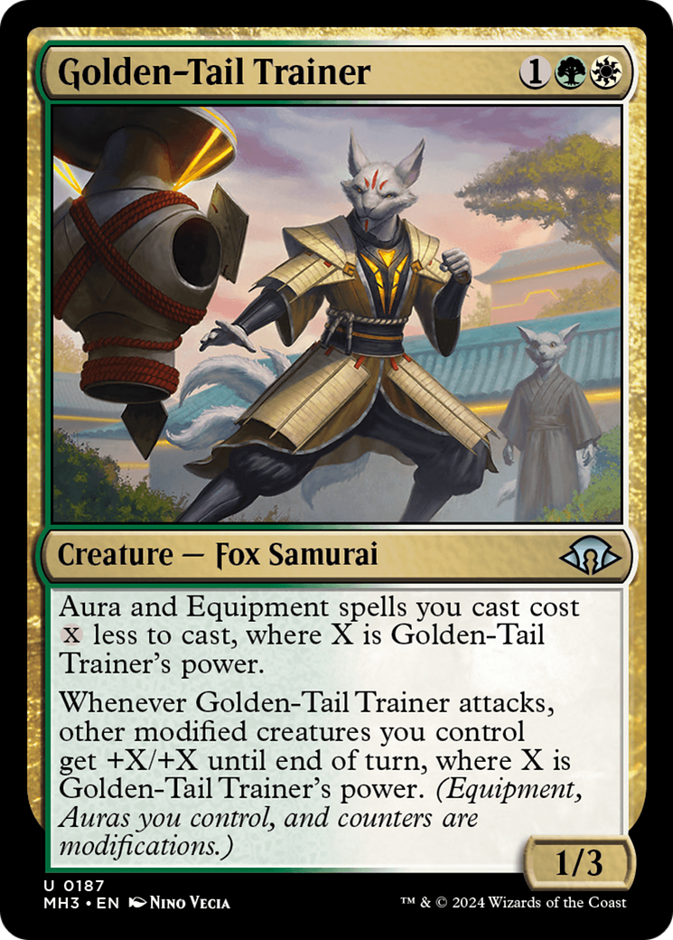 Golden-Tail Trainer (187) - Modern Horizons 3