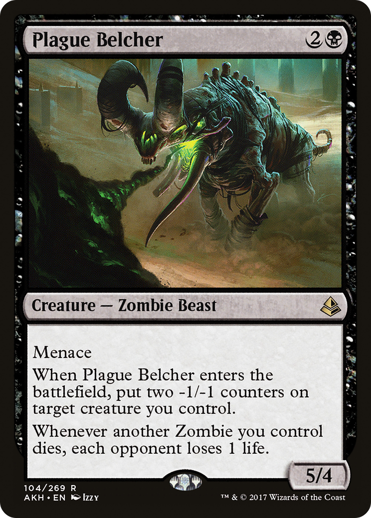 Plague Belcher (104) Foil - Amonkhet
