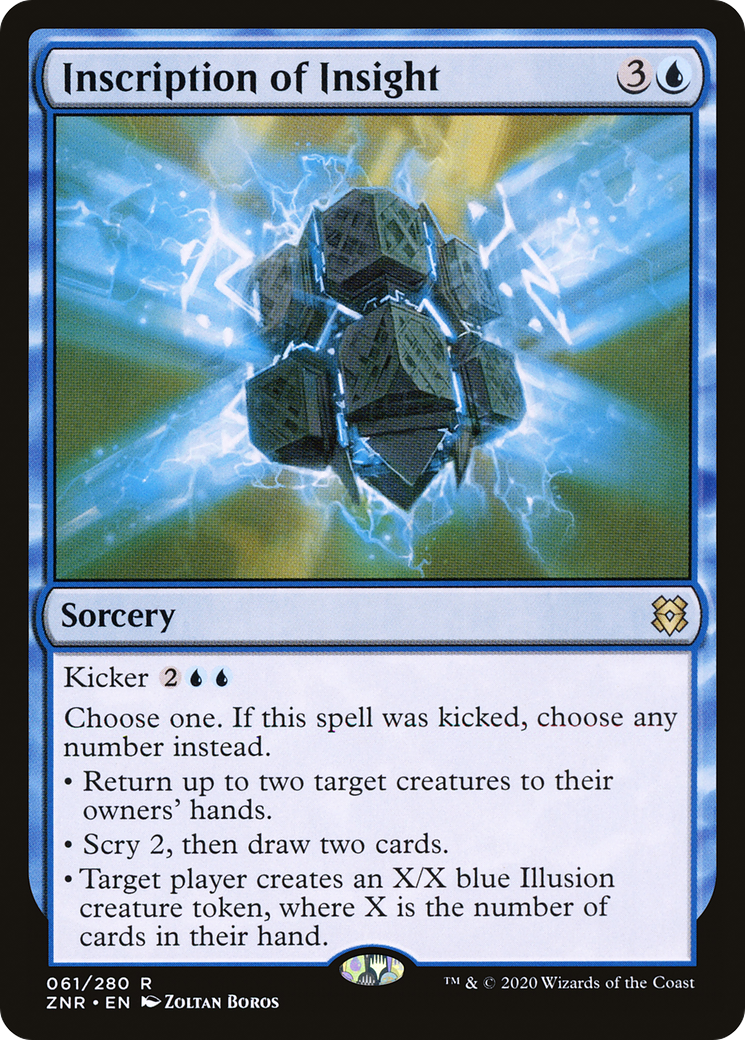 Inscription of Insight (061) Foil - Zendikar Rising