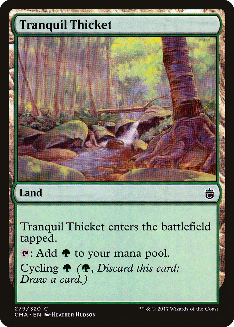 Tranquil Thicket (279) - Commander Anthology