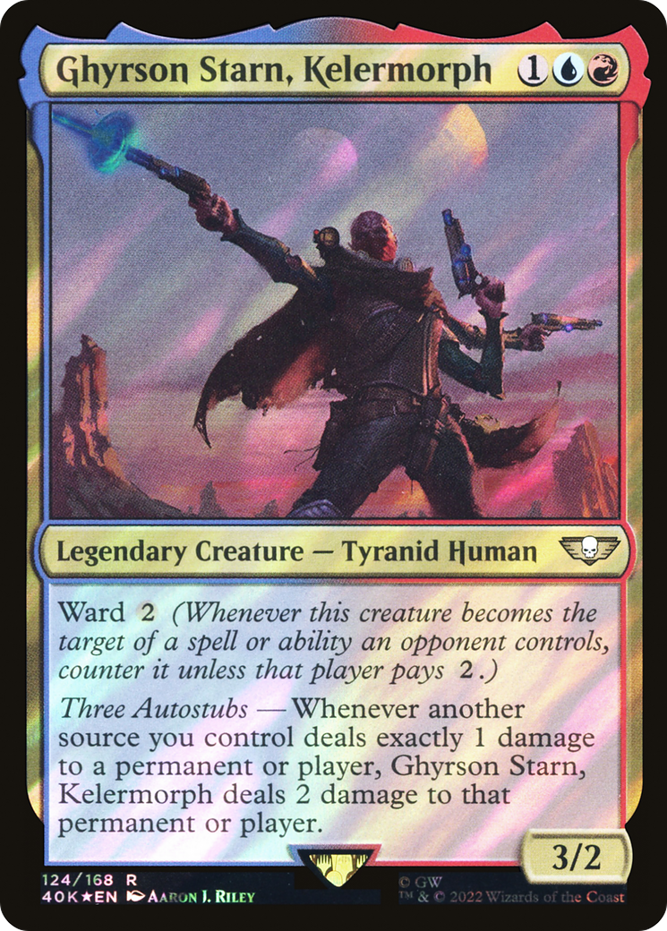 Ghyrson Starn, Kelermorph (124) Surge Foil - Warhammer 40,000 Commander