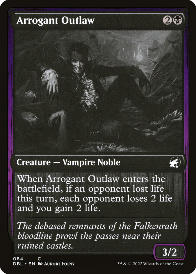 Arrogant Outlaw (084) - Innistrad: Double Feature