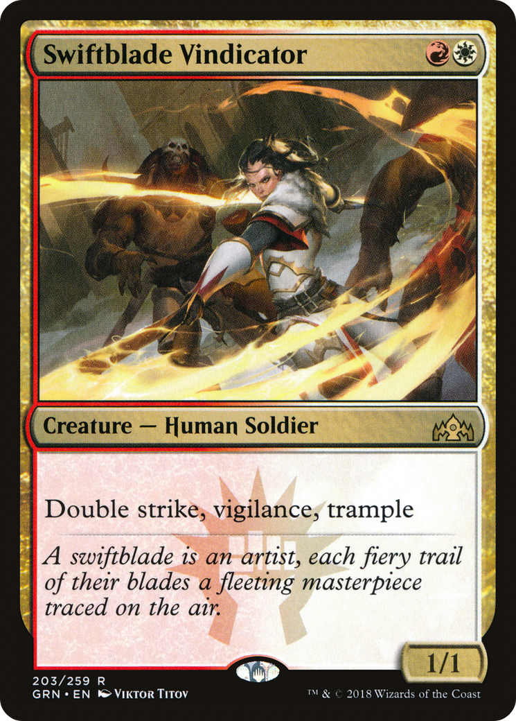 Swiftblade Vindicator (203) - Guilds of Ravnica