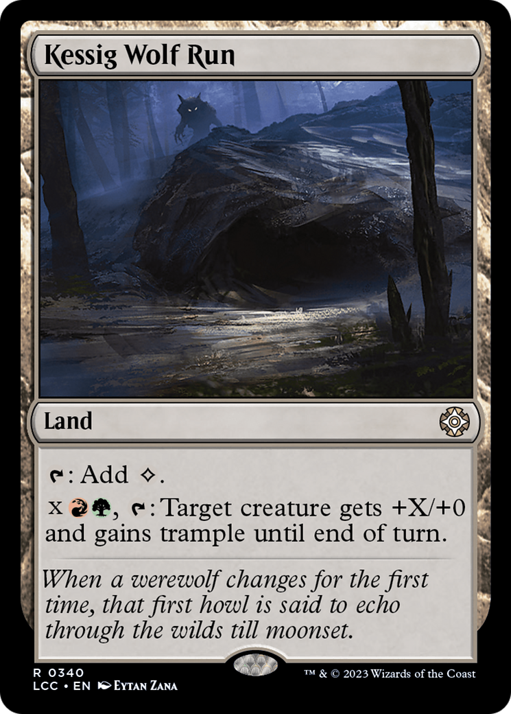 Kessig Wolf Run (340) - The Lost Caverns of Ixalan Commander