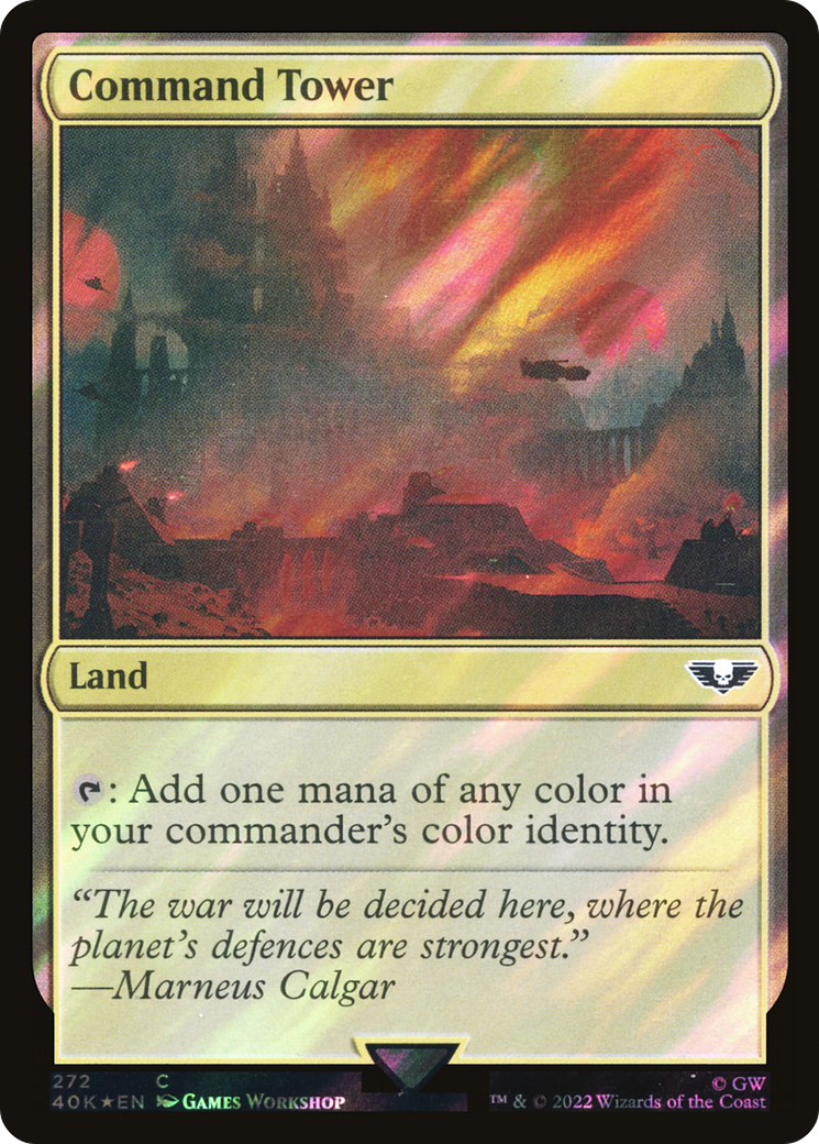 Command Tower (272) Surge Foil - Warhammer 40,000 Commander