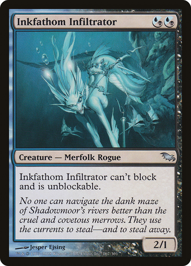 Inkfathom Infiltrator (167) - Shadowmoor