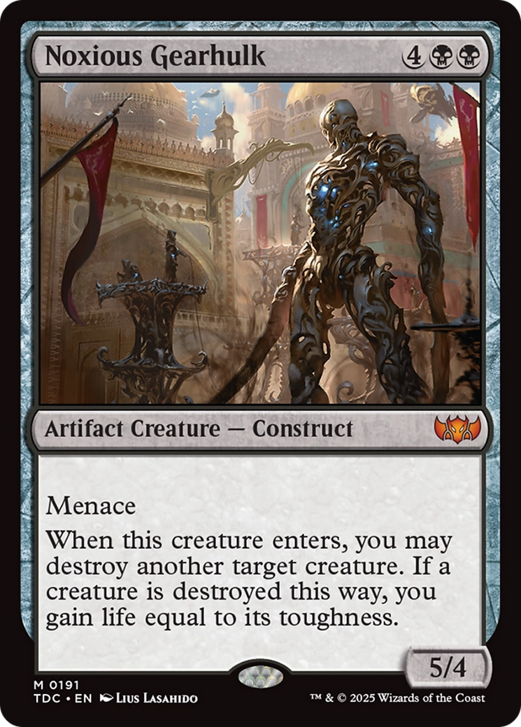 Noxious Gearhulk (191) - Commander: Tarkir: Dragonstorm