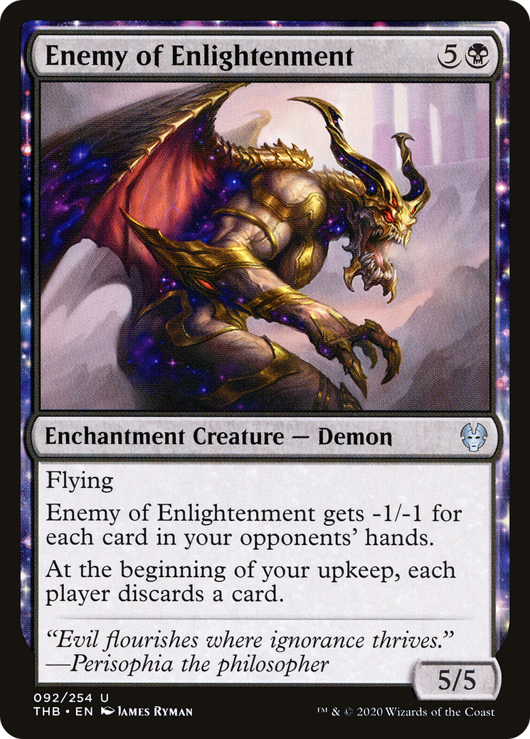 Enemy of Enlightenment (092) Foil - Theros Beyond Death