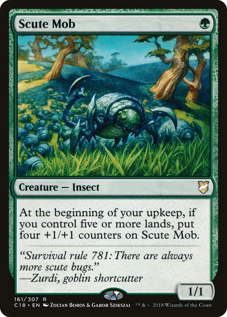 Scute Mob (161) - Commander 2018