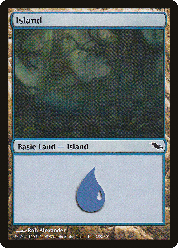 Island (289) Foil - Shadowmoor