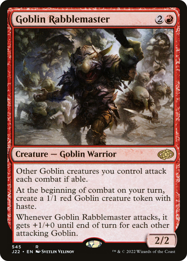 Goblin Rabblemaster (545) - Jumpstart 2022
