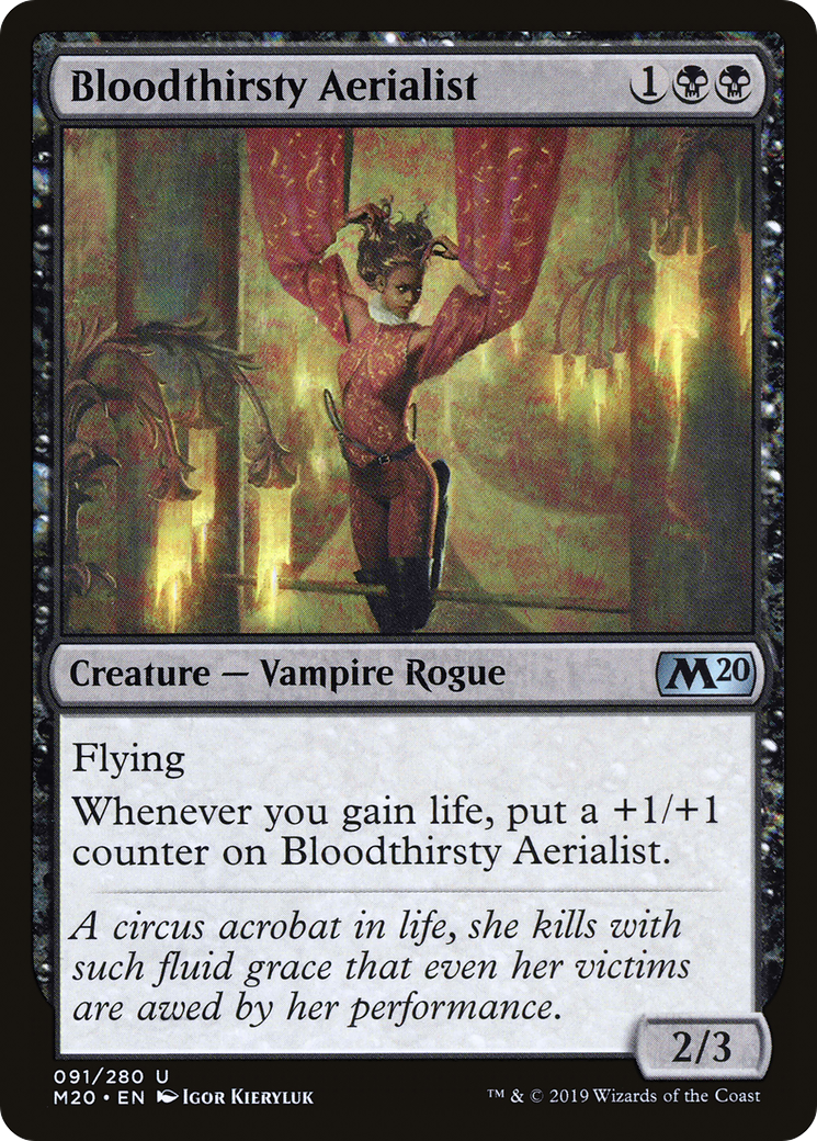 Bloodthirsty Aerialist (091) - Core Set 2020