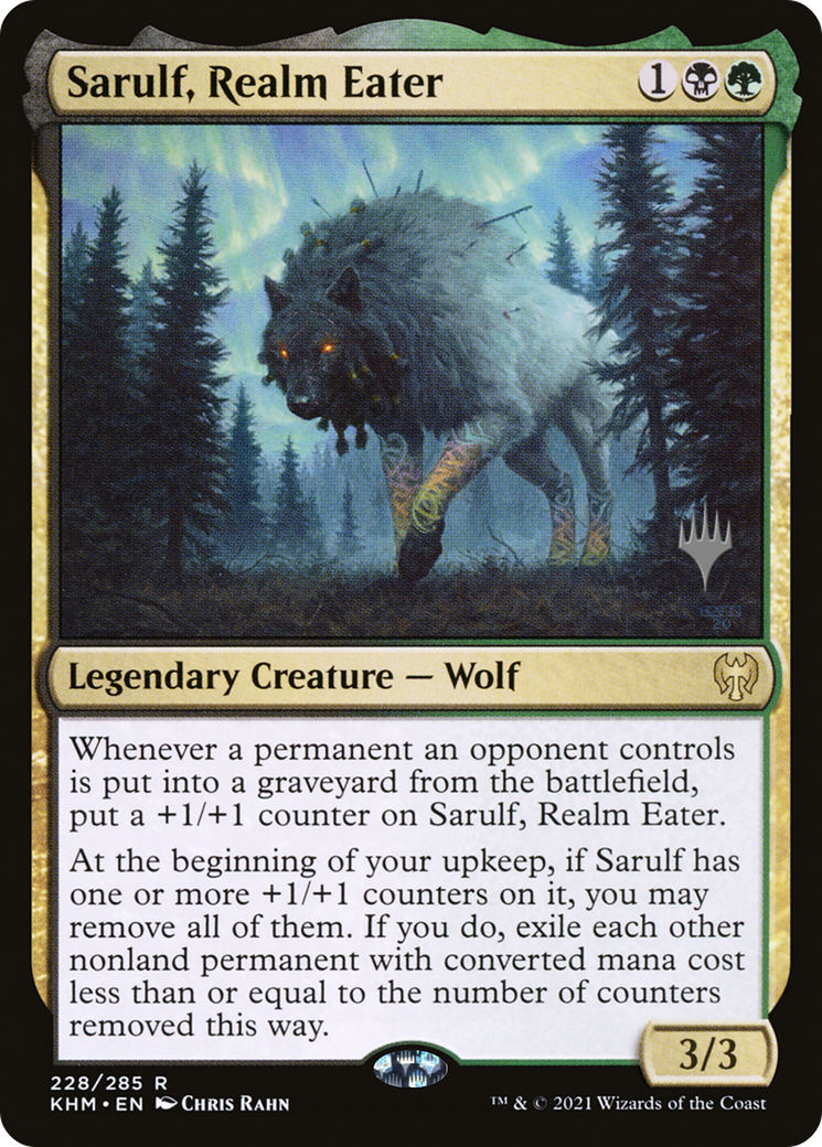 Sarulf, Realm Eater (228) - Kaldheim Promos