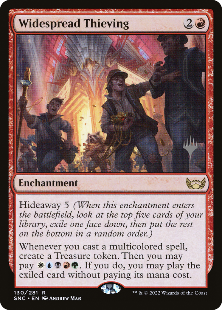 Widespread Thieving (130p) Foil - Streets of New Capenna Promos