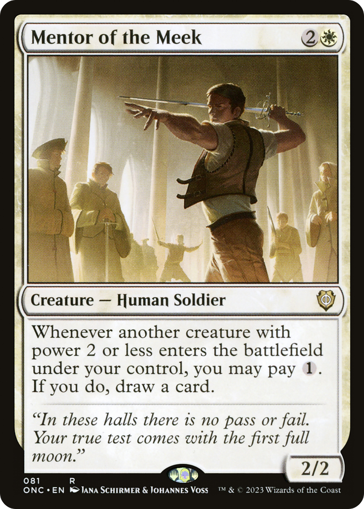 Mentor of the Meek (081) - Phyrexia: All Will Be One Commander