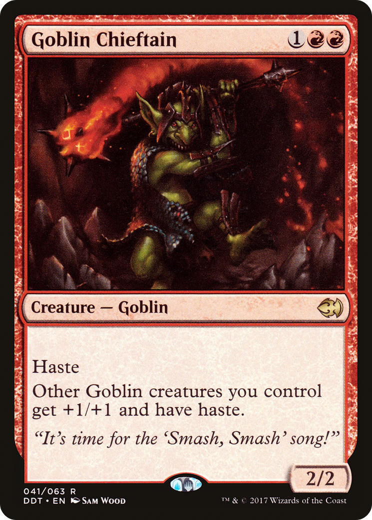 Goblin Chieftain (041) - Duel Decks: Merfolk vs. Goblins