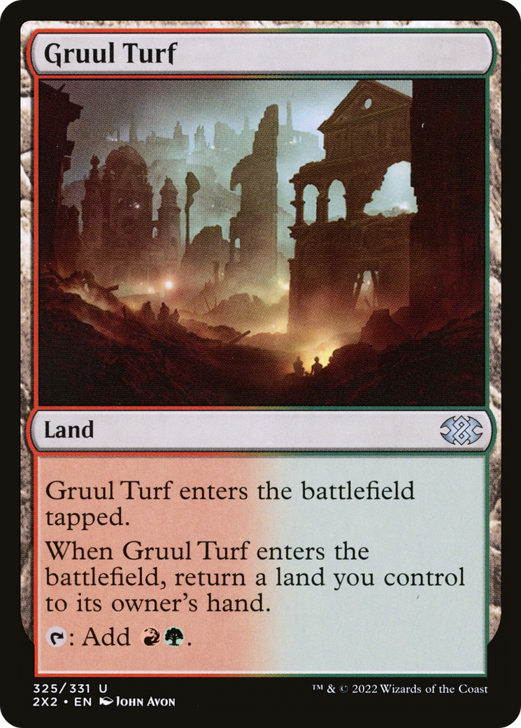 Gruul Turf (325) - Double Masters 2022