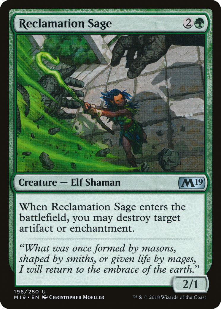 Reclamation Sage (196) - Core Set 2019