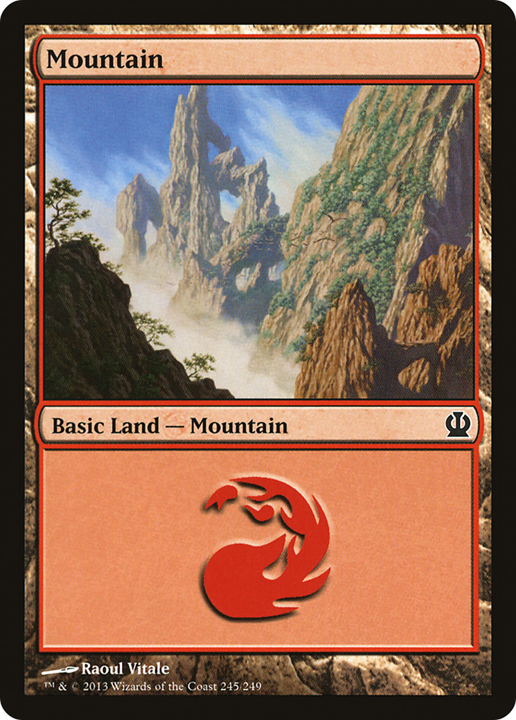 Mountain (245) - Theros