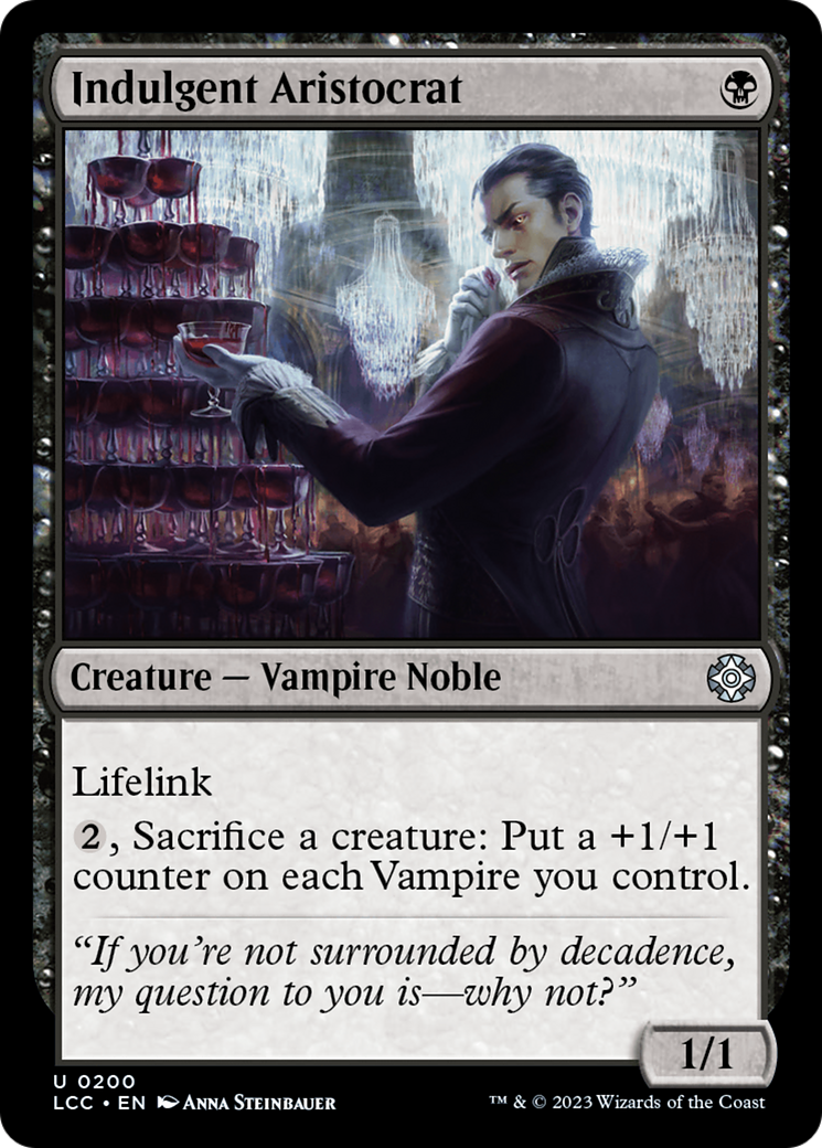 Indulgent Aristocrat (200) - The Lost Caverns of Ixalan Commander