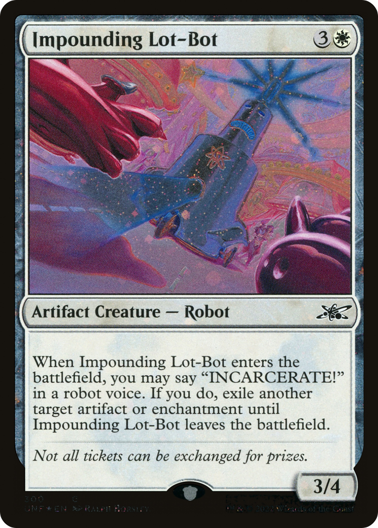 Impounding Lot-Bot (300) Foil - Unfinity