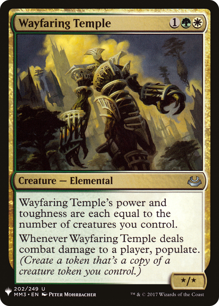Wayfaring Temple (MM3-202) - The List