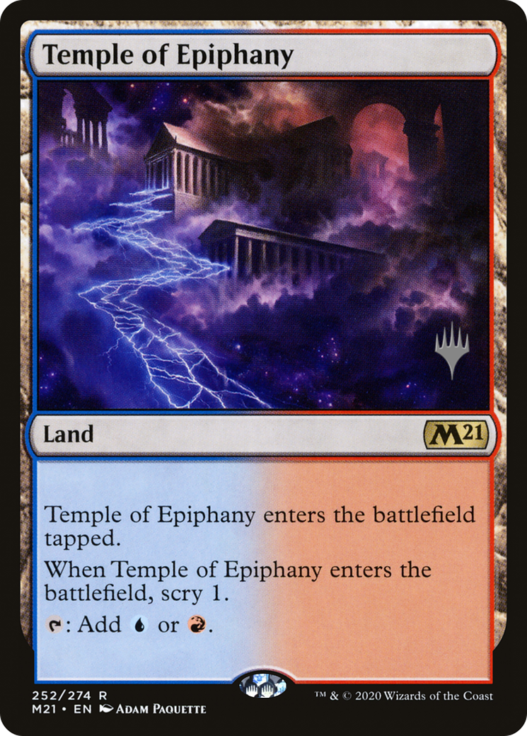 Temple of Epiphany (252) - Core Set 2021 Promos