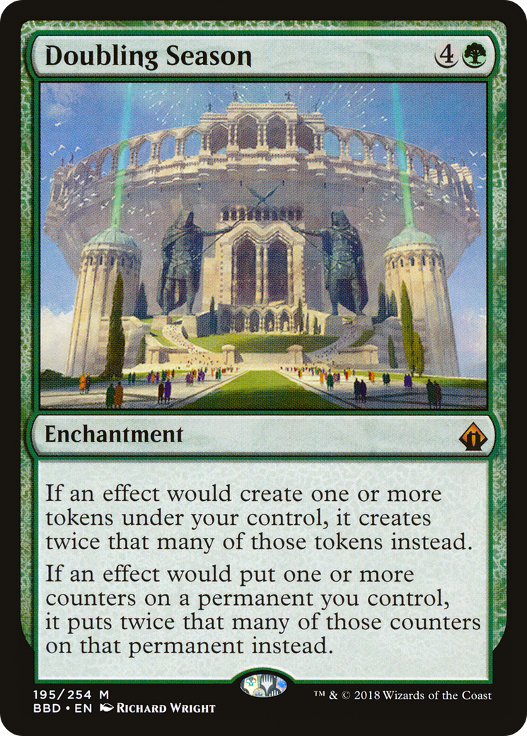 Doubling Season (195) Foil - Battlebond