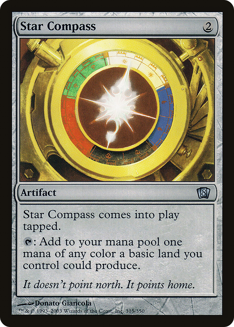 Star Compass (315) Foil - Eighth Edition